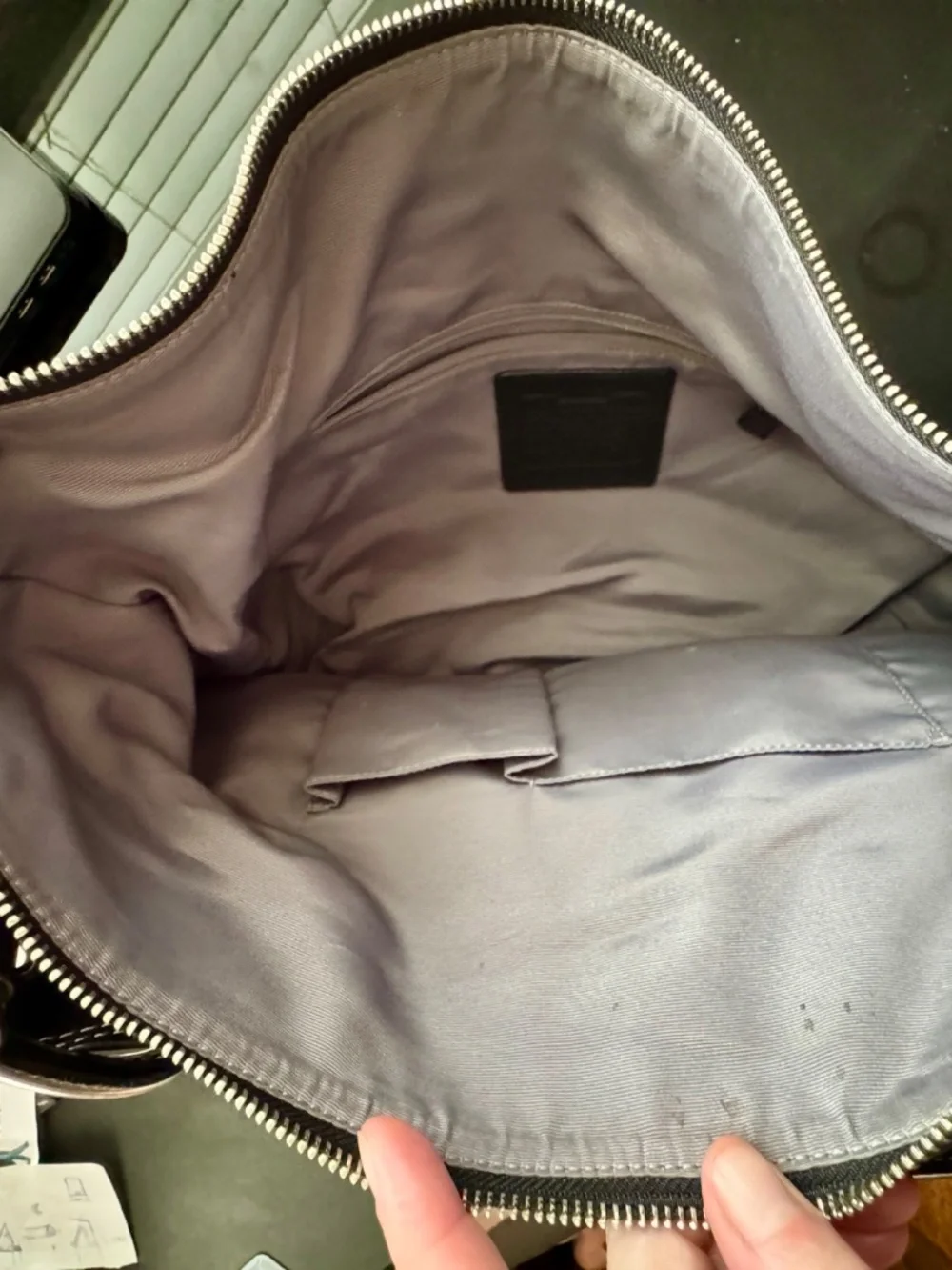 Coach - Black Leather Shoulder Bag
